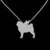 Pug con Alas Dije de plata .925 - Image 2