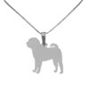 Shar Pei Dije de plata .925