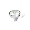 Chihuahua Anillo de Plata .925 ajustable