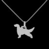 Setter Irlandés Dije de plata .925 - Image 2