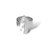 Schnauzer Anillo de Plata .925 ajustable