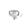 French Poodle Anillo de Plata .925 ajustable